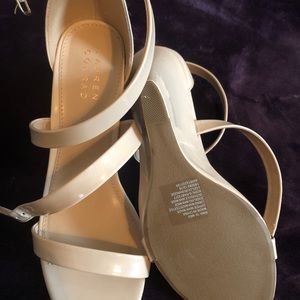 Lauren Conrad wedges Nude